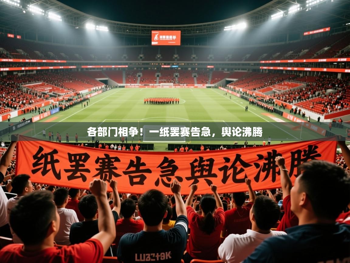 2025九游娱乐官方注册平台各部门相争！一纸罢赛告急，舆论沸腾  第3张