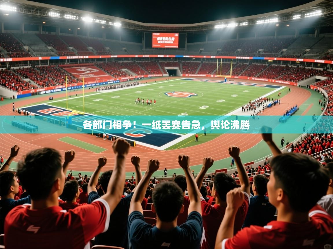 2025九游娱乐官方注册平台各部门相争！一纸罢赛告急，舆论沸腾  第4张